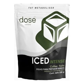 Dose Suplementos Iced Intense Café Termogenico 250gr Sfn                                                                                              
