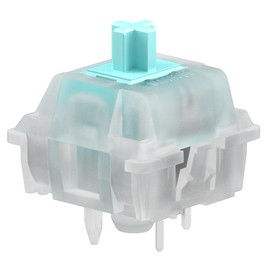 Glorious Gaming - Lynx Silent Switches (LUBED) - 36x Linear Mechanical Switches for Hotswap Keyboards, 5-pin, Linear Keyboard Switches for Gaming, Lubricated POM Stem for Fast, Smooth Presses