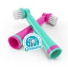 Brusheez Electronic Toothbrush Replacement Brush Heads 2 Pack (Prancy The