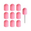 EMSea 11pcs 10mm x 15mm Manicure Sanding Cap Manicure Polisher