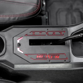 DYSO Steel Racing Shift Shifter Gate Plate Panel For Polaris RZR PRO XP/PRO R/TURBO R