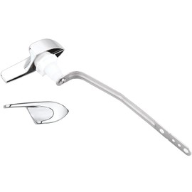 PuritySage for Kohler 87115-CP Left Side Trip Lever, Toilet Flush Lever Handle Replacement Parts,Toilet Repair Kit Inside Tank,Polished Chrome