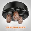 18 Inch Vertical Charcoal Smoker, 3-in-1 Heavy Duty