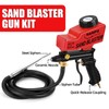 NANPU Light-Duty Air Sandblaster Gun Kit with Siphon & Gravity