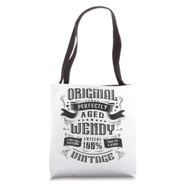 Wendy Original Vintage Tote Bag