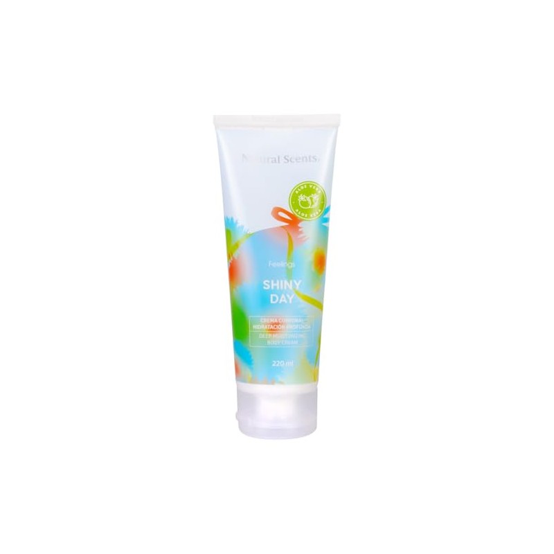 Crema Corporal Hidratación Profunda Shiny Day 200 ml Natural Scents