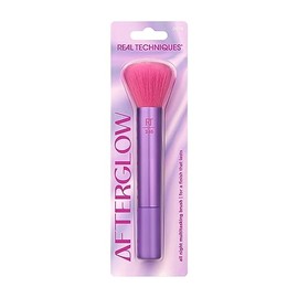 REAL TECHNIQUES, Brocha Multiusos, Afterglow All Night Multitasking Brush, para Maquillaje Lquido o en Polvo, Calidad Profesional                     