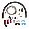 Turbocharger Turbo Charger Oil Feed and Drain Return Line Kit