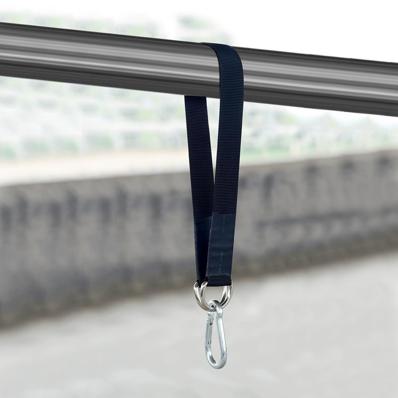 2Pcs Gym Swing Hanging Straps Heavy Duty D Ring Tree