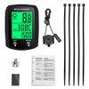 Fiotha Digital Bicycle Computer, 19 Function Waterproof Bicycle Speedometer, LCD