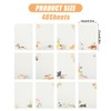 48PCS Cartoon Writing Paper A5 Stationery Paper Animal Printed Writing