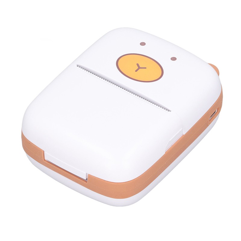Portable Thermal Printer with 5 Roll Paper Bluetooth Portable Pocket