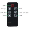 GENGQIANSI Replacement for Muskoka Electric Fireplace Heater Remote Control JY-3G