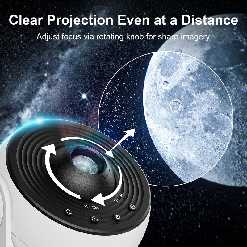 Planetarium Projector Pro for Bedroom, 13 in 1 Star Projector