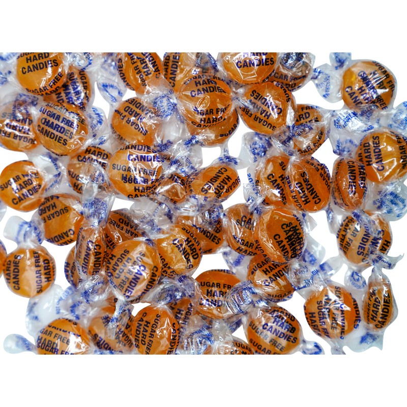 Sugar Free Butterscotch Candy - 1 lb of Individually Wrapped