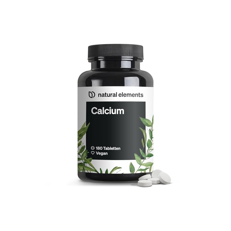 natural elements Calcium Tablets - 800 mg Calcium from Calcium