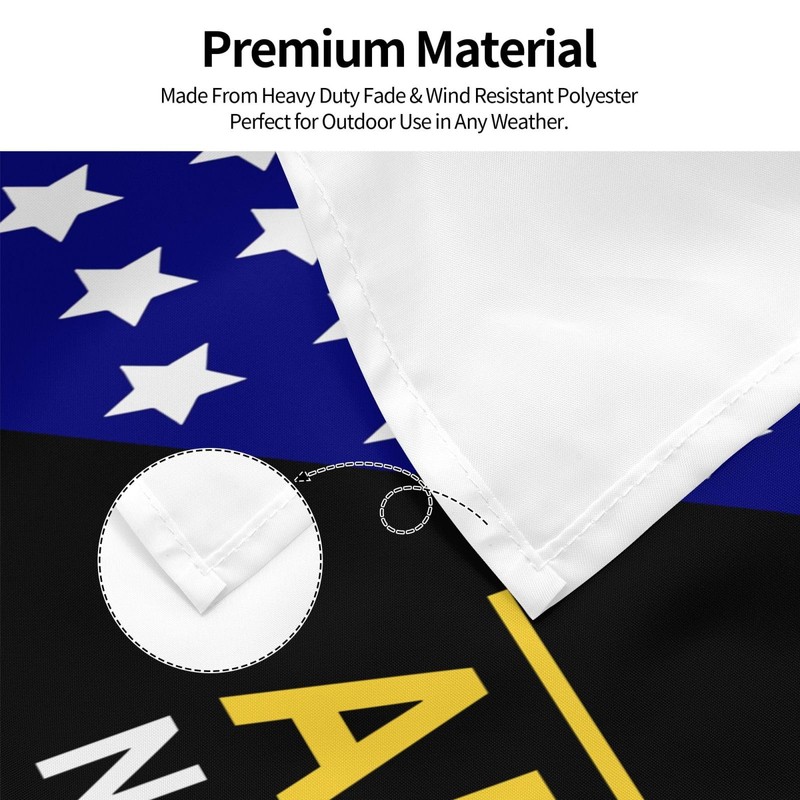 United States Army National Guard Black Flags 3x5 Ft Outdoor