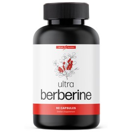 Ultra6 Berberine Supplement Capsules 600mg (1200mg to 1800mg Daily) – Pure Berberine HCL Supplement to Support Metabolism & Daily Vitality – Vegan, Gluten-Free Diet Supplements (90 Capsules)