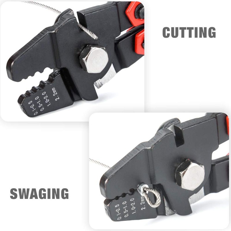 iCrimp Wire Rope Crimping/Swaging Tool for 2.2mm Wire Rope Ferrules