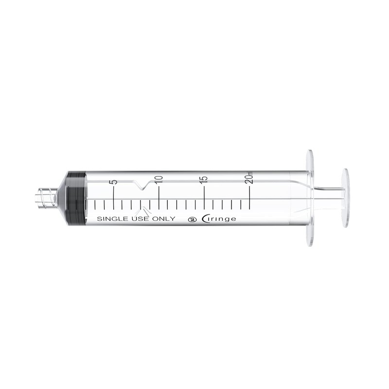 Ciringe 10 x Sterile 20ml Luer Lock Syringe