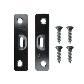 Super Steel 2-Hole Wire Hanger for Wood Frames - Supports up to 50 lbs - 25 Pack - Strong Steel Hangers for Medium Weight