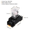 MECCANIXITY 2Pcs AC 24V Electromagnetic Power Relay, 11-Pin 5A Power