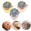 UKCOCO 3pcs Mini Creative Watch Roman Numeral Finger Watches and