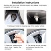 New Update 8pcs Car Tire Valve Stem Caps Aluminum Valve