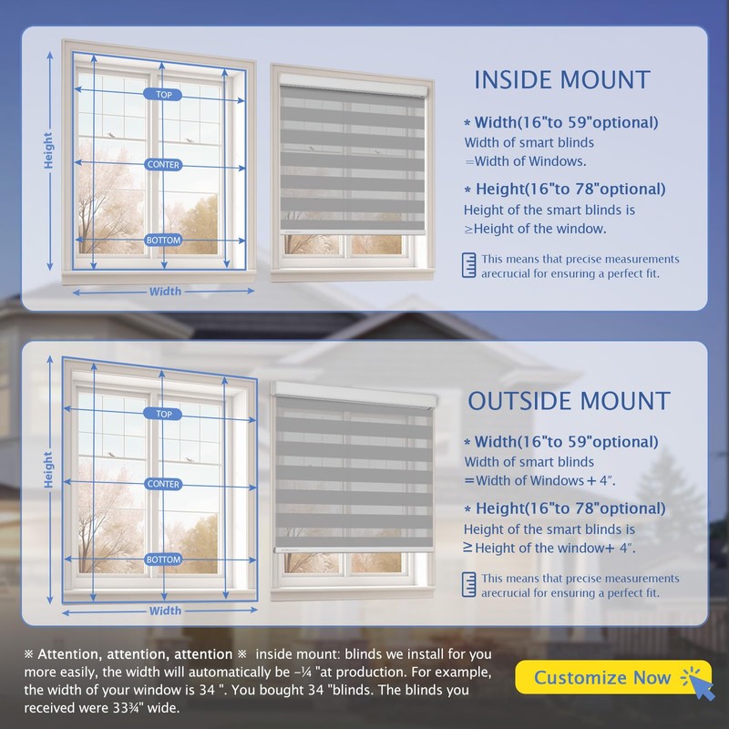 DONGFXK Motorized Zebra Blinds with Remote Control,Solar Powered Rechargeable Dual