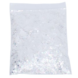 Glitter Confetti Craft Mhb Lentejuelas Plateadas Hexágono Bolsa de Fantasía Plástico Glitter Color Glitter