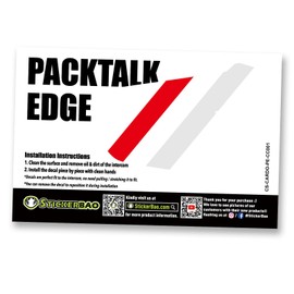 MC MOTOPARTS CARDO Packtalk Edge Intercoms Headsets Device Accessories Pre-cut Decal Cover Warp Vinyl Sticker Protection Fashion Colorful Canada Japan Switzerland Country Flag