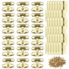 WOOLUCK 16 Sets Antique Decorative Hasp, Box Latch and Hinges