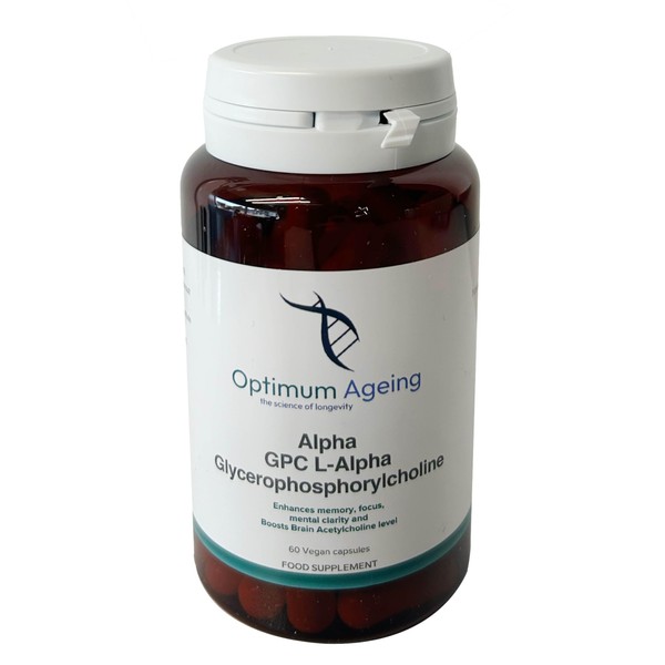 Optimum Ageing Alpha GPC 600mg – High Absorption Choline Source