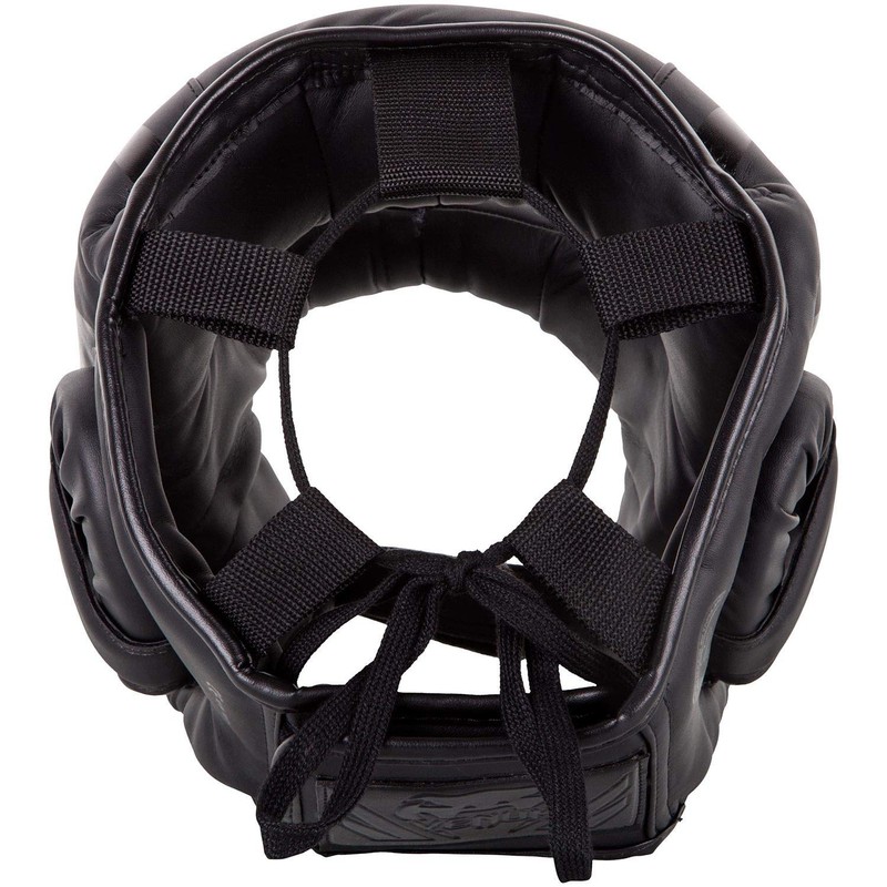 Venum Elite Iron Headgear - Black/Black - One Size