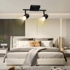 BoostArea 2-Light Track Lighting Kit, LED Track Lighting with GU10