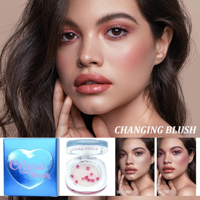 Creme Blush Makeup - Transparent Lip Balm Creme Blush |