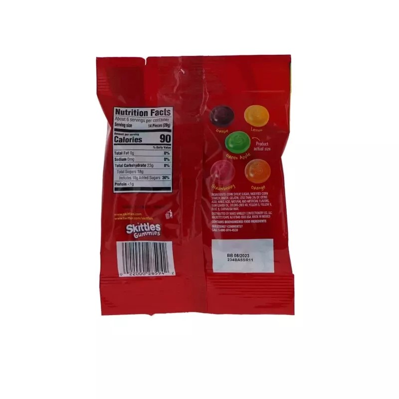 Skittles Original Gummy Candy - 5.8 oz (12 Bag)