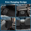 Femuar Leak Proof Car Trash Can with Lid - Waterproof