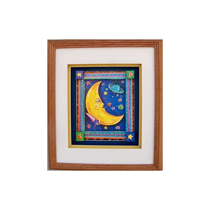 DSC Moon and Stars - Paper Tole 3D Decoupage Craft