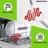 Urbanstrive Non-Scratch Silicone Potato Masher Kitchen Tool, Potatoes Masher Potato