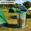 com-four® Bin Bag Stand with Lid - Ideal for Home,