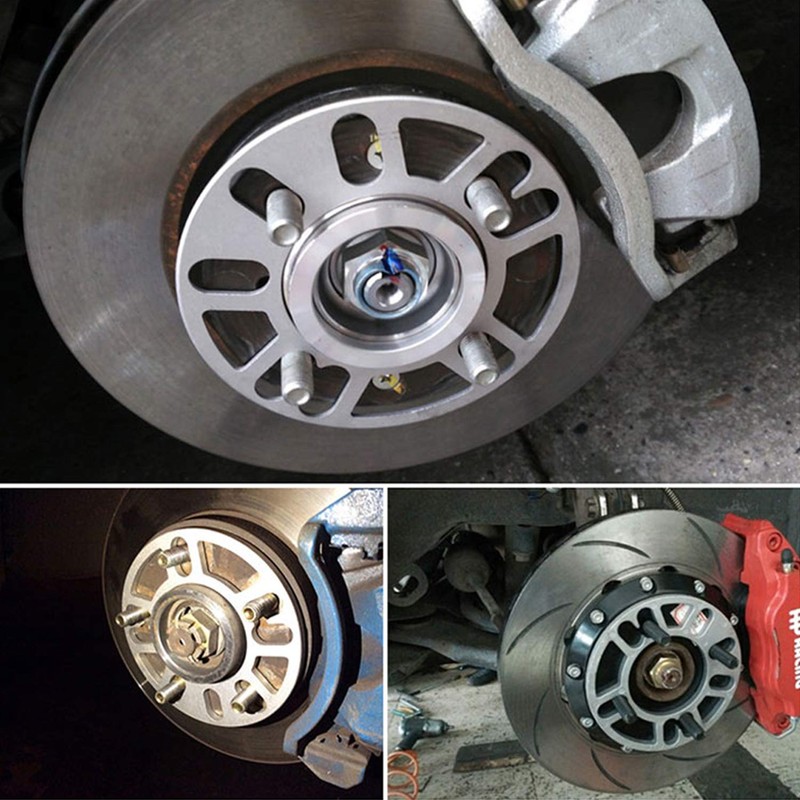 4 x 5mm Aluminum Alloy Wheel Spacers Shims Spacer Universal