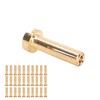 30Pcs Banana Plug Connectors Brass High Accuracy Standard RC Battery