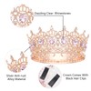 JITINX Queen Crown Wedding Rhinestone Heart Crowns and Tiaras for