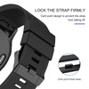 6-Pack Band keepers Compatible with Garmin Instinct/Instinct 2 Solar Watch