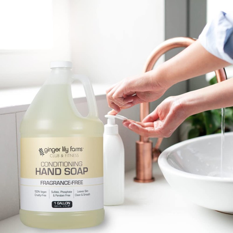 Ginger Lily Farms Club & Fitness Conditioning Liquid Hand Soap