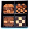 Knobelholz.de Paper set 4 puzzles.