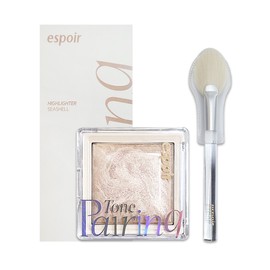 Espoir Tone Pairing Highlighter 9.6g + Brush No. 3 Aurora / 에스쁘아 톤페어링 하이라이터 9.6g + 브러쉬 3호 오로라