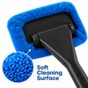 Car Window Cleaner Brush with Long Handle – Windshield Glass