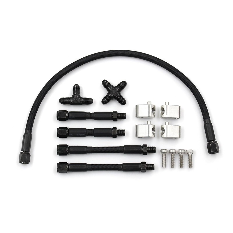 LS Cylinder Head Coolant Steam 4 Port Crossover Hose Kit